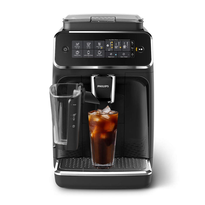 Philips Saeco 3200 Series LatteGo Fully Automatic Espresso Machine with Ice Coffee - EP3241/74