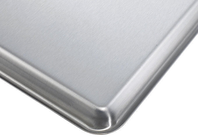 Winco SXP-1318 13" x 18" Half Size Open Bead Stainless Steel Sheet Pan
