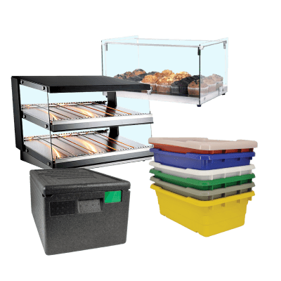 Bakery Cases, Displays, and Storage Bins