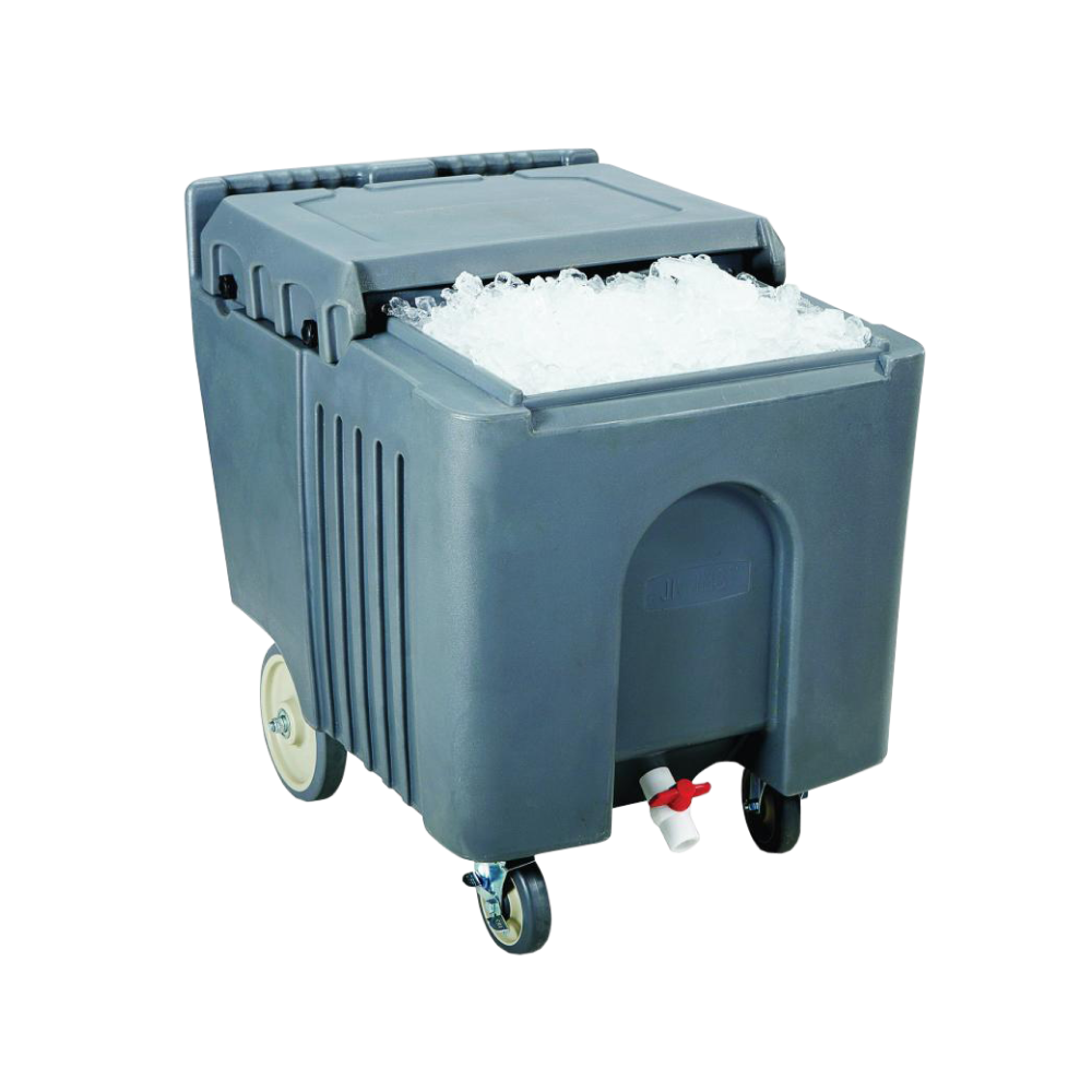 Mobile Ice Bins & Ice Transport Buckets