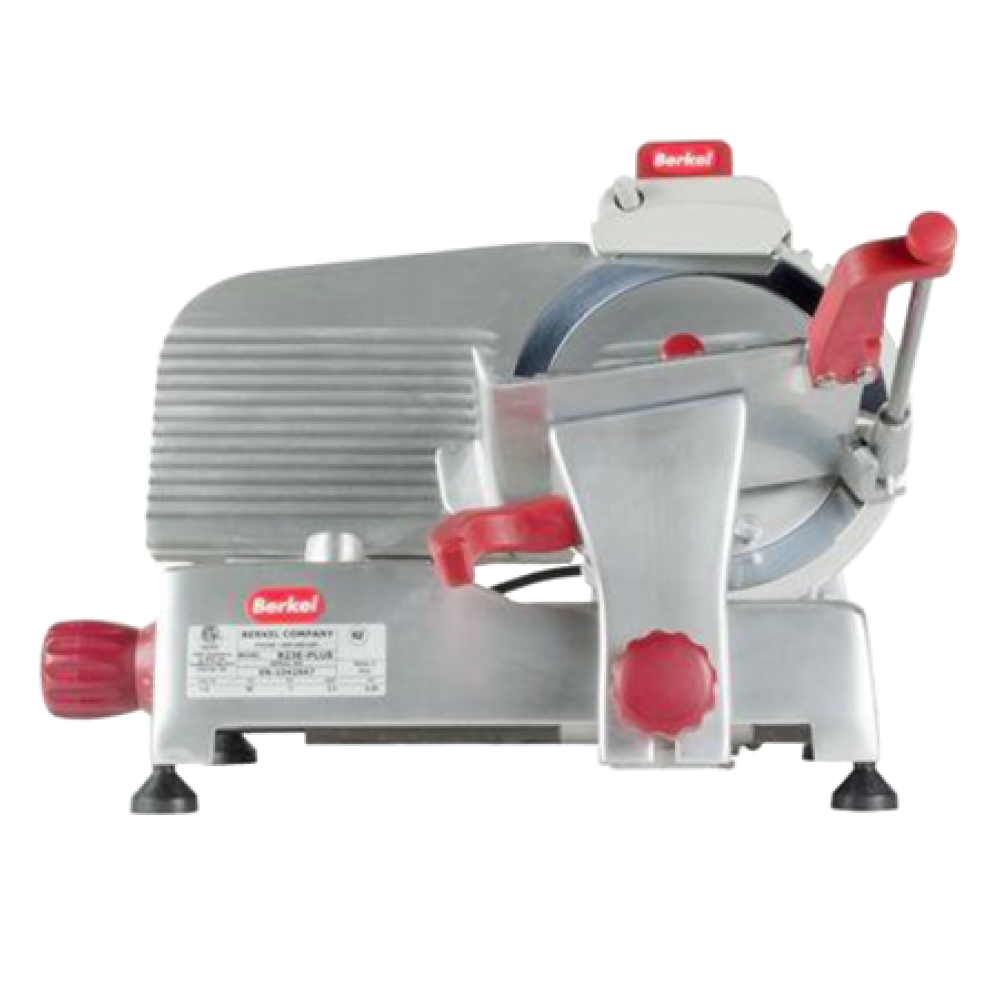 Omcan 26073 Volano 12 Manual Meat Slicer with Flower Wheel