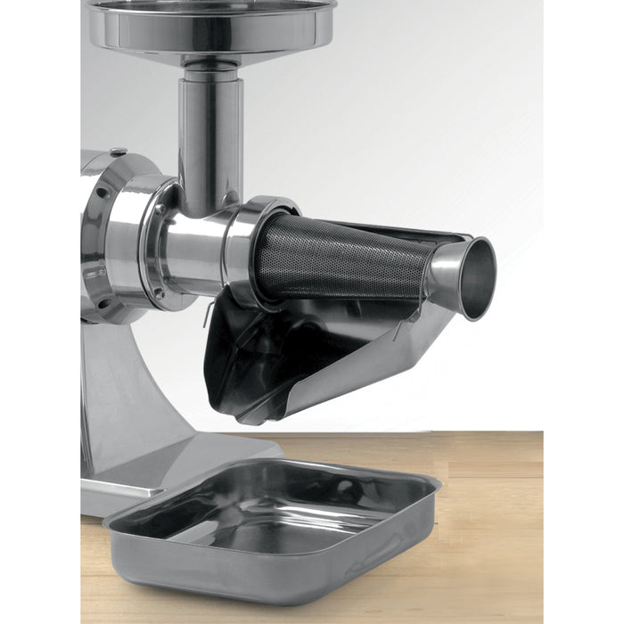 Tomato Attachment for #22 European Stainless Steel Meat Grinder - 10103