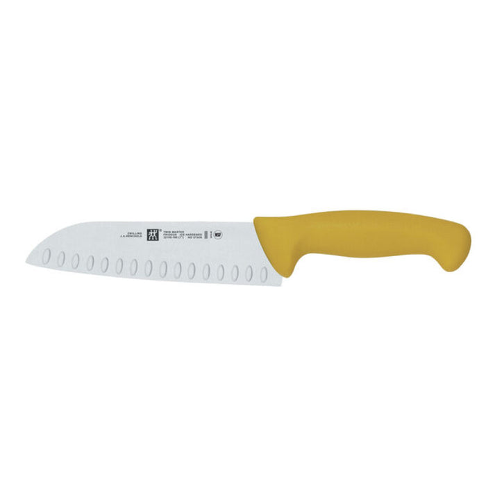 Zwilling Twin Master 7" Yellow Santoku Knife - 32108-180
