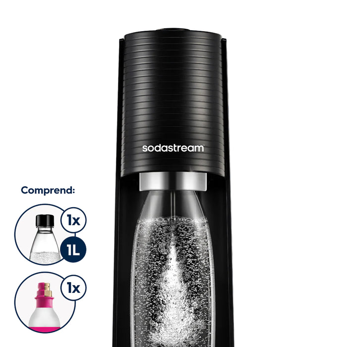 SodaStream Terra 60 L Manual Sparkling Water Maker - Black