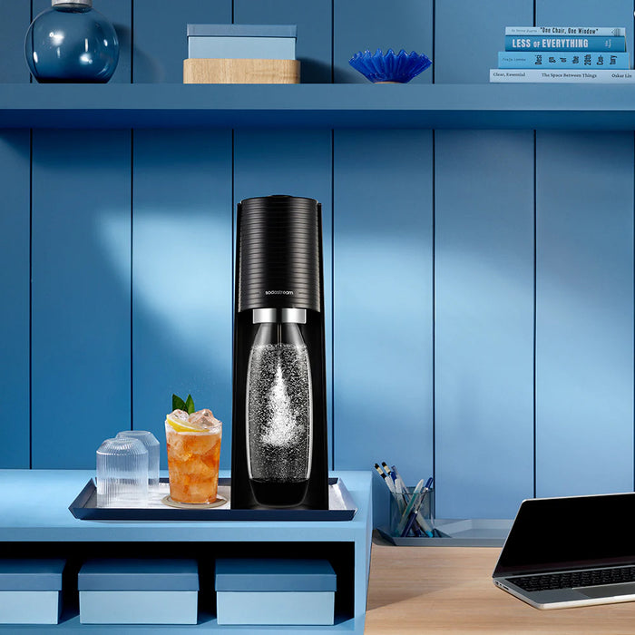 SodaStream Terra 60 L Manual Sparkling Water Maker - Black