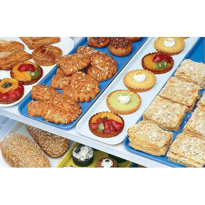 Cambro 1015MT148 10" x 15" Fiberglass Market Tray - White