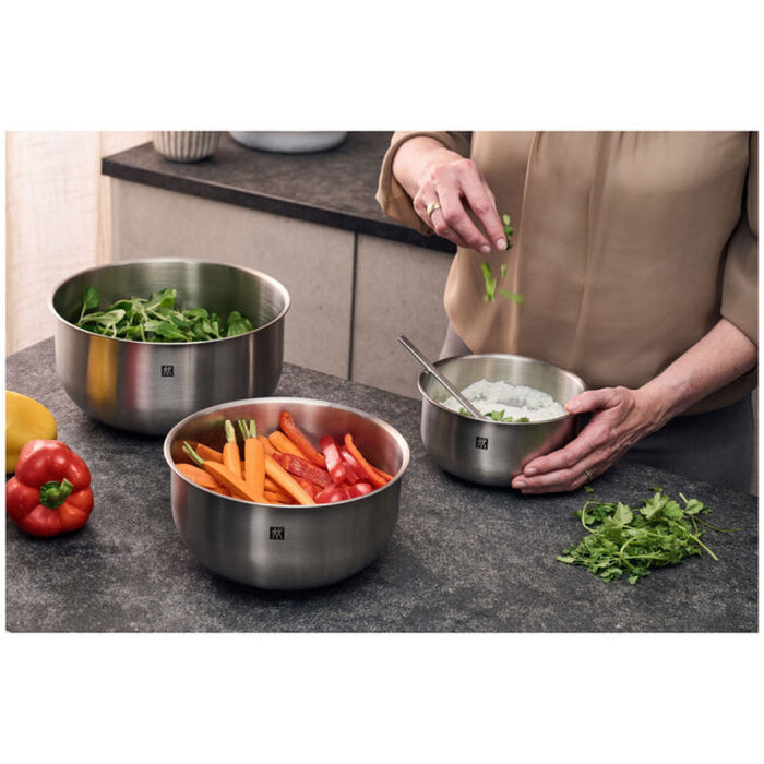Zwilling Prep 3-Piece Stainless Steel Mixing Bowl Set - 1030705