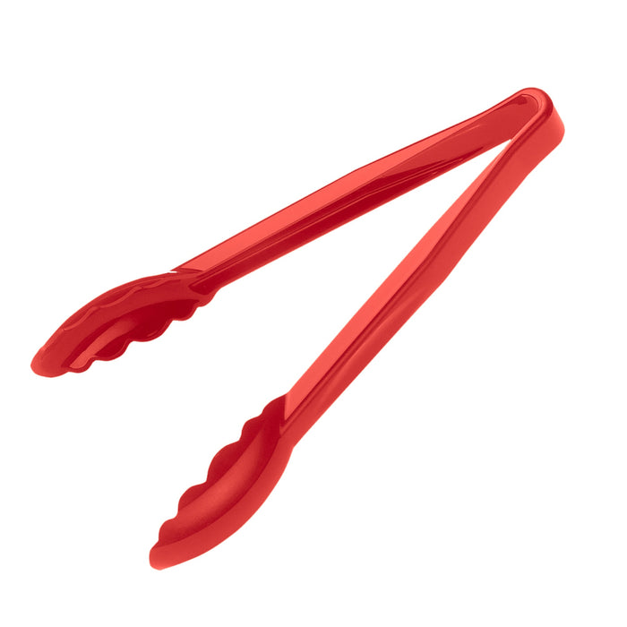 Cambro 12TGS 12" Camwear Scallop Grip Serving Tongs