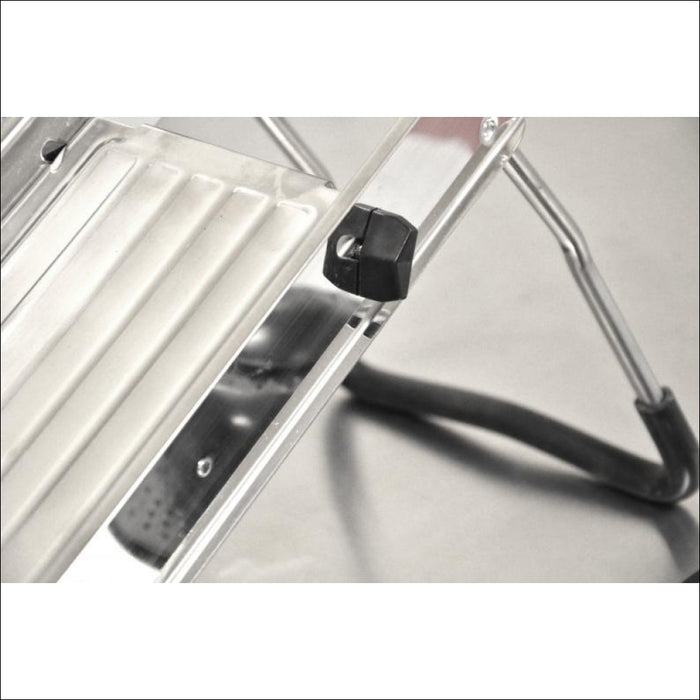 Nella Stainless Steel Mandoline Slicer with 5 Interchangeable Blades - 13659