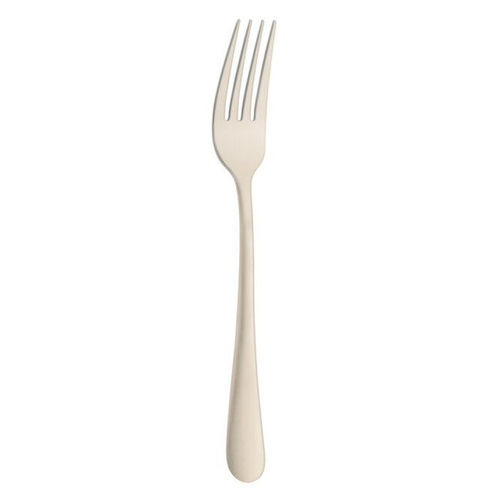 Tableware Cutlery 7" Amefa Austin Champagne PVD Dessert Fork - 12/Case - 1410AVB000340