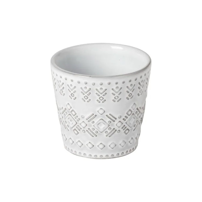 Costa Nova 2.4 Oz. Grespresso White Colombia Ecogres Espresso Cup - 1EXC063E-WCL