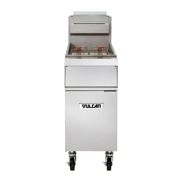 Vulcan 1GR45M 45 Lb. Gas Floor Fryer - 120,000 BTU