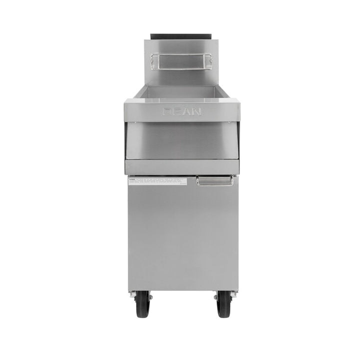 Frymaster Dean 1PRG50T-SPV 50 Lb. Natural Gas SPV Gas Fryer - 120,000 BTU