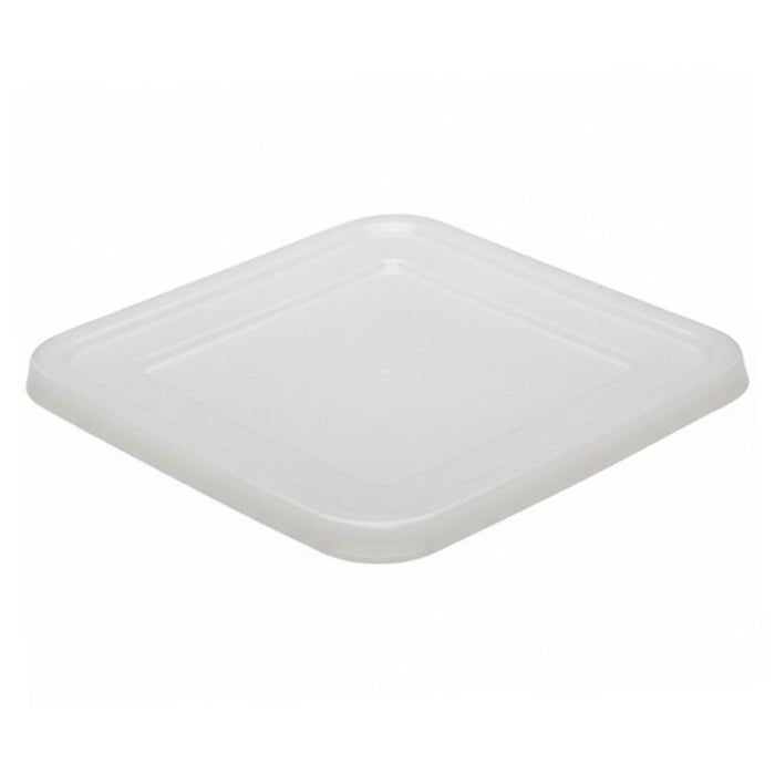 Cambro 2115CBCP148 Rectangular Polyethylene White Cover for 20" x 15" Camwear Container