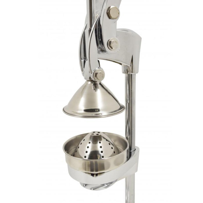 Nella Manual Juice Extractor With 5” Cutter Plate Diameter - Chrome