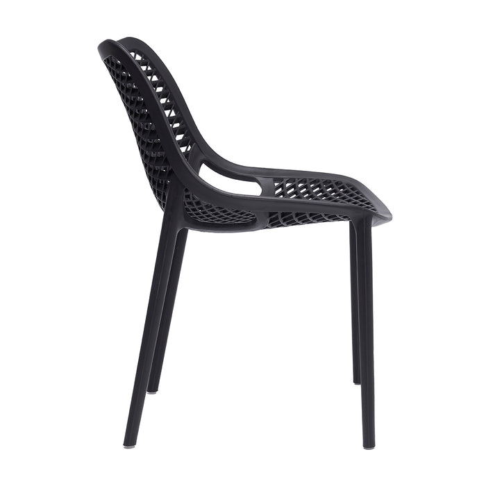 Nella Lune Black Restaurant Chair