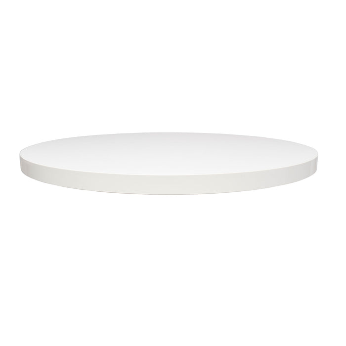Nella White Gloss Laminate Table Top