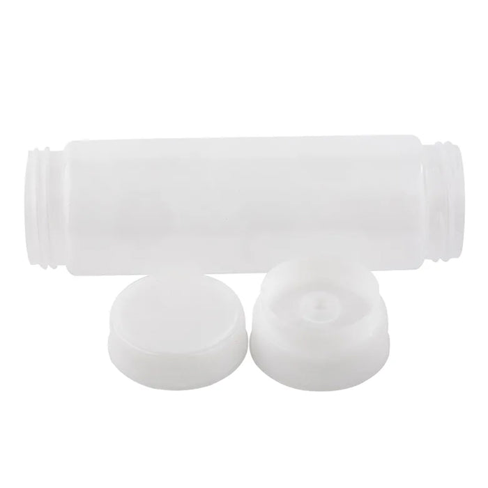 TableCraft 24 Oz. Invertatop Polyethylene Clear Squeeze Bottle - 24SV