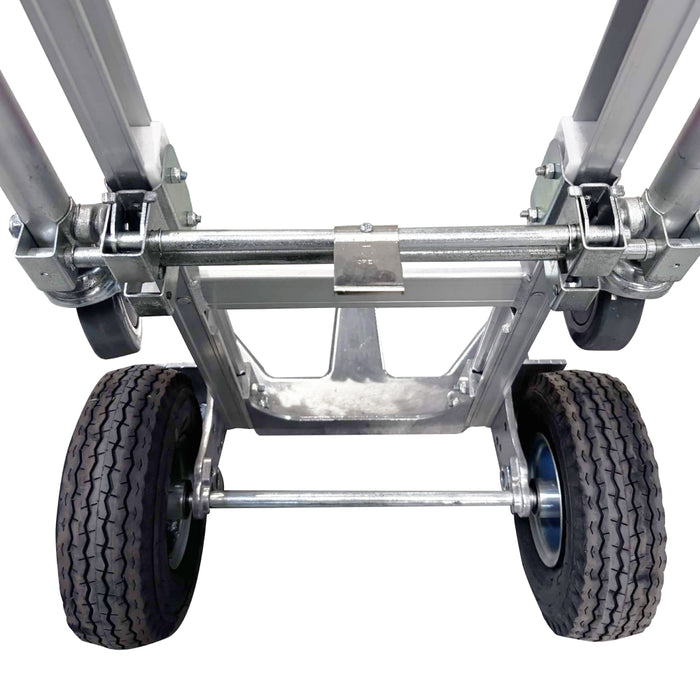 Nella 2-in-1 Convertible Aluminum Hand Truck with Stair Climbers - 550 Lbs. - 257SBHTS