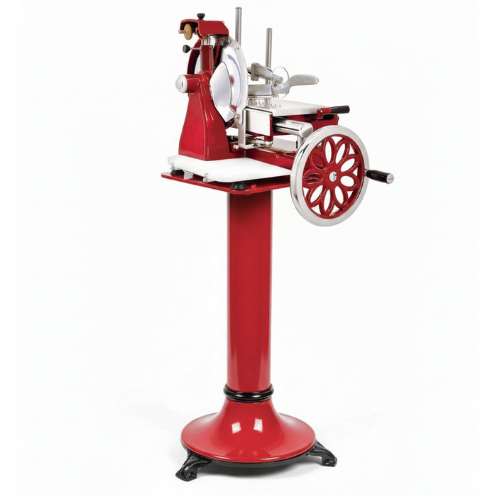 Nella 12" Blade Volano Manual Meat Slicer with Flower Flywheel - 26073