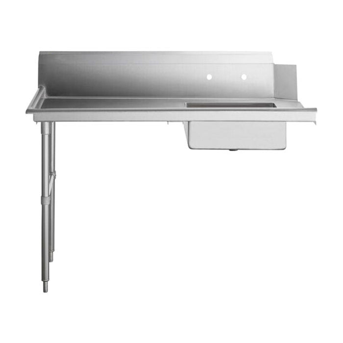 Nella 60" Left Side Soiled Dish Table with Sink - 28486