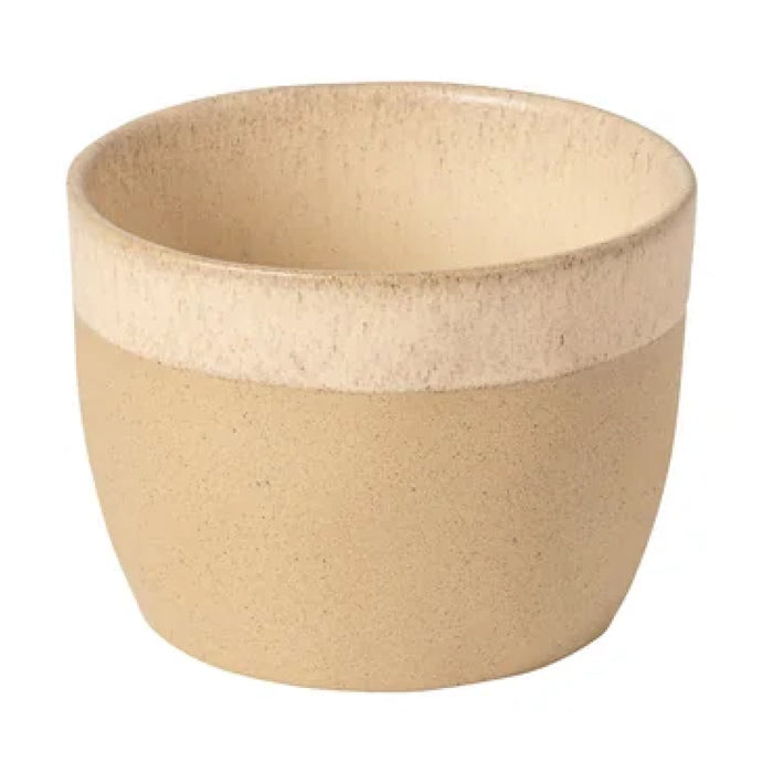 Costa Nova 12.25 Oz. Arenito Champagne Yellow Stoneware Latte Cup - 6/Case - 2GOC101-CHM