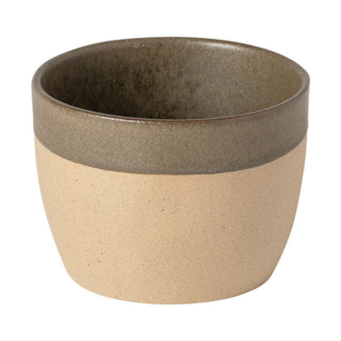 Costa Nova 12.25 Oz. Arenito Olive Green Stoneware Latte Cup - 6/Case - 2GOC101-OLV