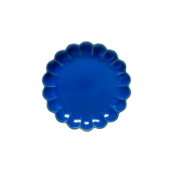 Costa Nova 8.66" Marrakesh Ciel Blue Round Stoneware Salad/Dessert Plate - 6/Case - 2KEP221E-CIE