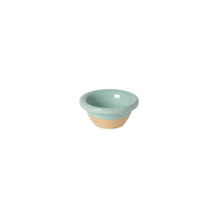Costa Nova 1.4 Oz. Scotia Sky Blue Round Stoneware Ramekin - 6/Case - 2KSN081-SKY