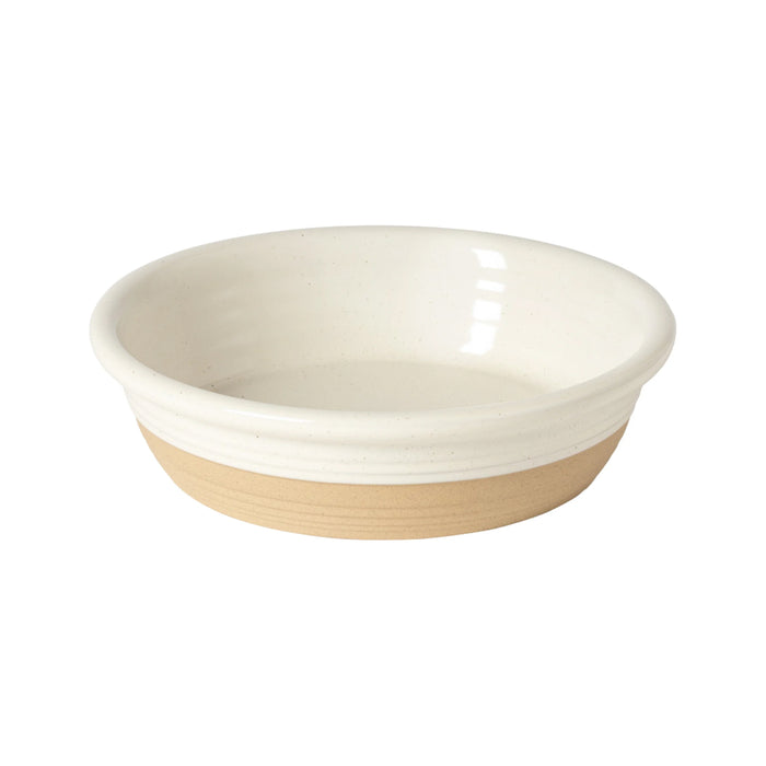 Costa Nova 8.4" Scotia Vanilla Beige Round Stoneware Pasta Bowl - 6/Case - 2KSP212-VAN