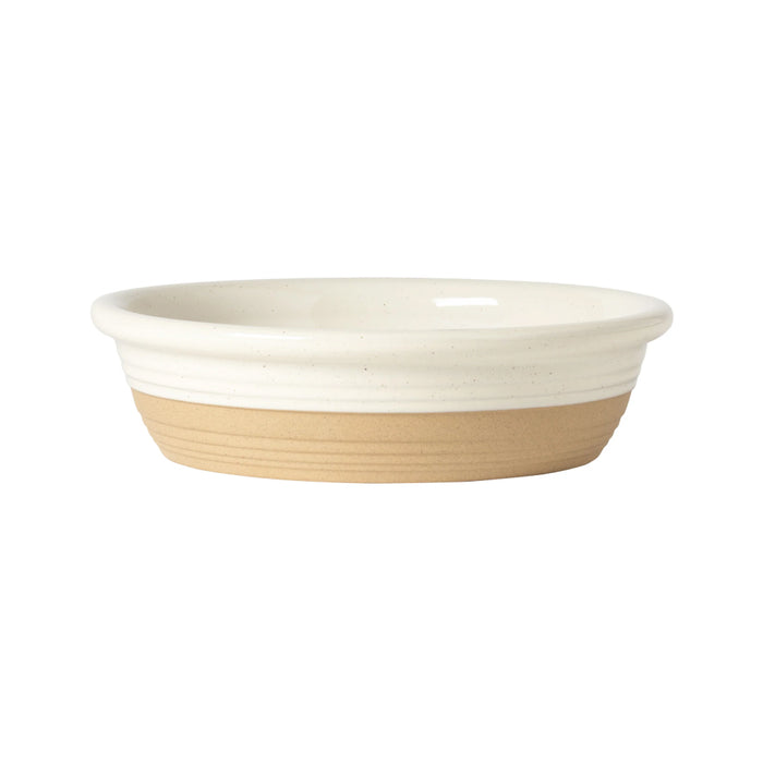 Costa Nova 8.4" Scotia Vanilla Beige Round Stoneware Pasta Bowl - 6/Case - 2KSP212-VAN