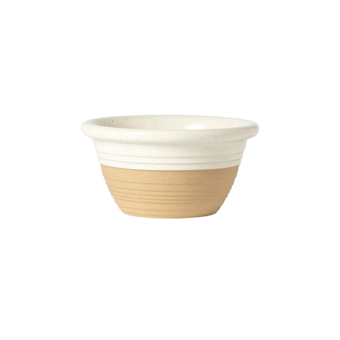Costa Nova 9.75 Oz. Scotia Vanilla Beige Round Stoneware Bouillon Bowl - 6/Case - 2KSS131-VAN