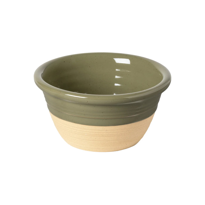 Costa Nova 21.6 Oz. Scotia Olive Green Round Stoneware Soup/Cereal Bowl - 6/Case - 2KSS162-OLV