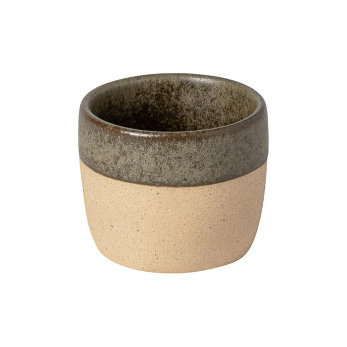 Costa Nova 2.25 Oz. Arenito Olive Green Stoneware Espresso Cup - 6/Case - 2LNC062-OLV