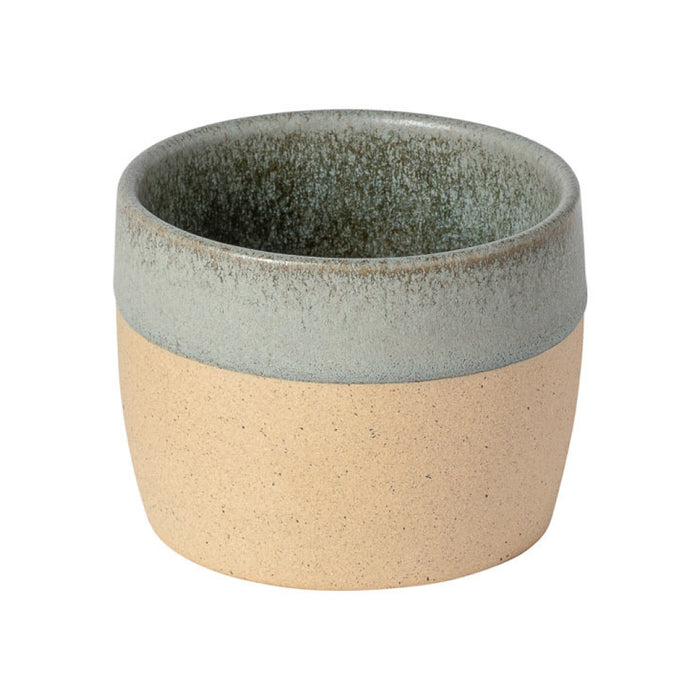 Costa Nova 6.75 Oz. Arenito Sage Green Stoneware Lungo Cup - 6/Case - 2LNC092-GRN