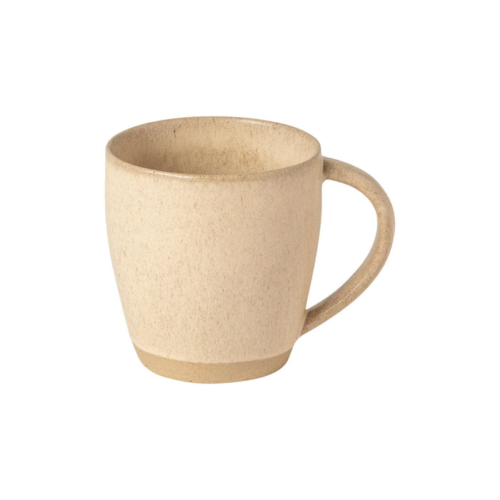 Costa Nova 15 Oz. Arenito Champagne Yellow Stoneware Mug - 6/Case - 2LNC132-CHM