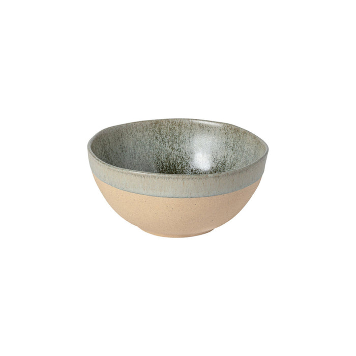Costa Nova 22.6 Oz. Arenito Sage Green Round Stoneware Cereal/Latte Bowl - 6/Case - 2LNS161-GRN
