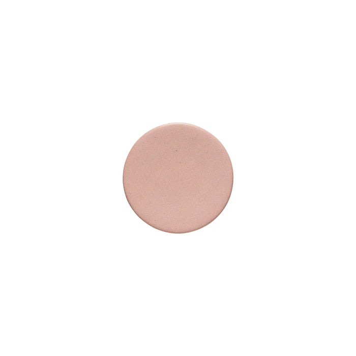 Costa Nova 4.8" Arenito Mauve Pink Round Stoneware Appetizer Plate - 6/Case - 2RTP131-PNK