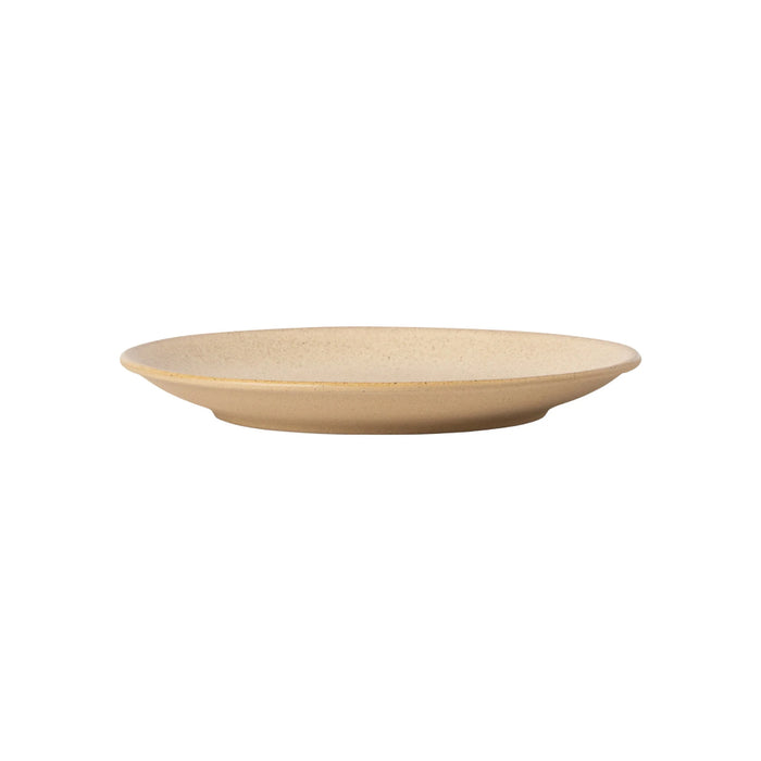 Costa Nova 8.6" Arenito Champagne Yellow Round Stoneware Salad/Dessert Plate - 6/Case - 2RTP222-CHM