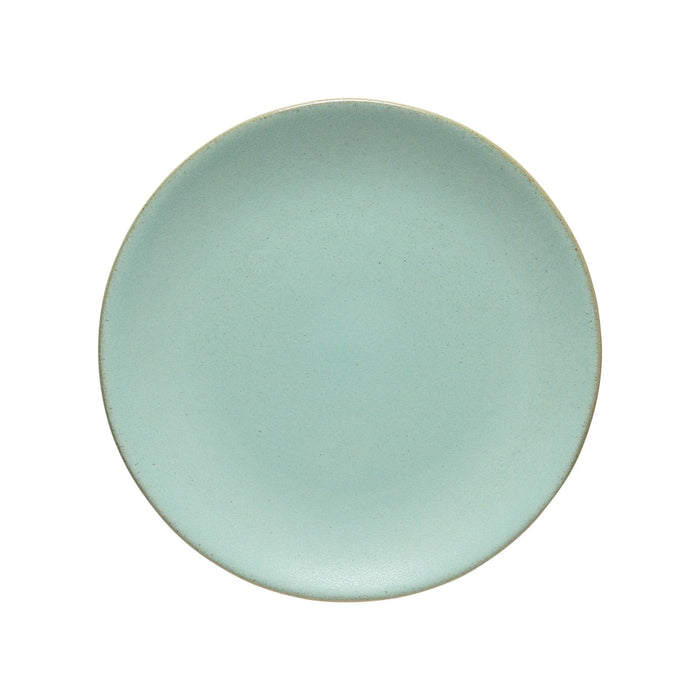 Costa Nova 10.8" Arenito Aqua Blue Round Stoneware Dinner Plate - 6/Case - 2RTP282-AQU