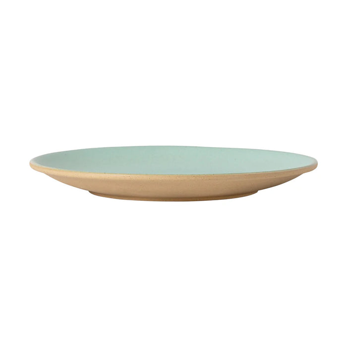 Costa Nova 10.8" Arenito Aqua Blue Round Stoneware Dinner Plate - 6/Case - 2RTP282-AQU
