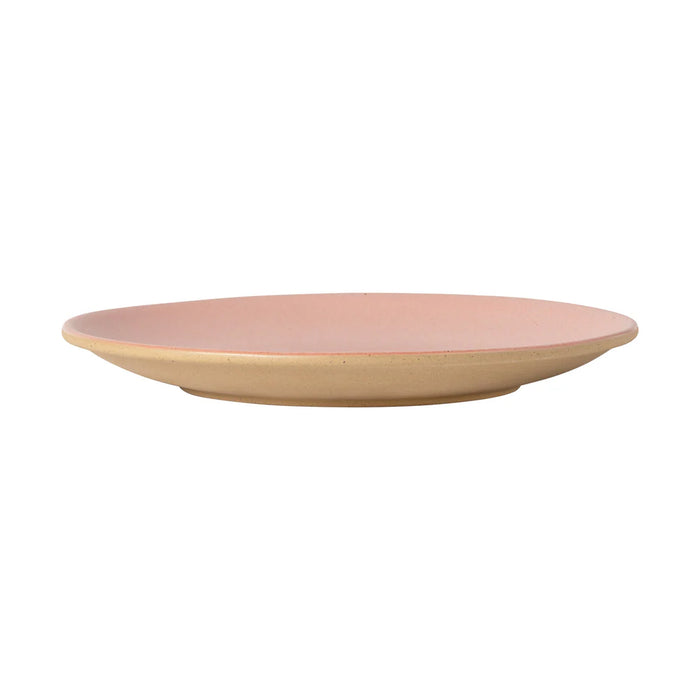 Costa Nova 10.8" Arenito Mauve Pink Round Stoneware Dinner Plate - 6/Case - 2RTP282-PNK