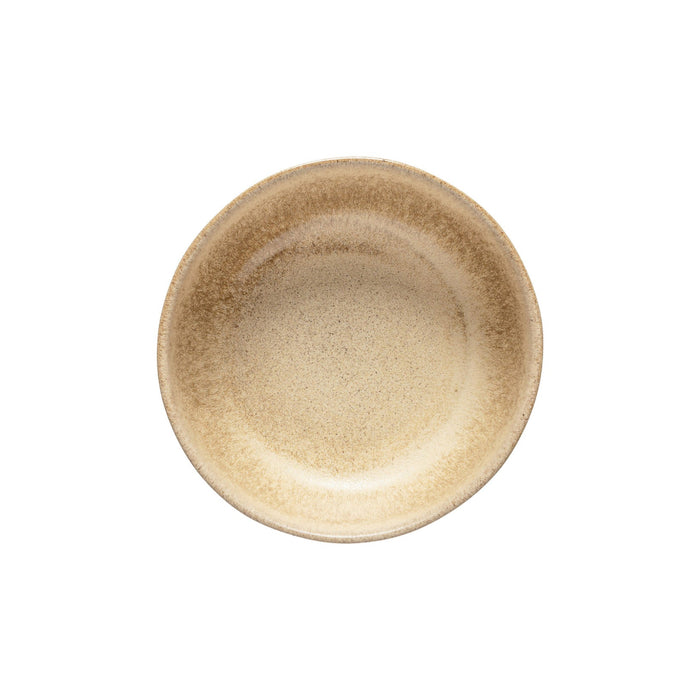 Costa Nova 7.25" Arenito Champagne Yellow Round Stoneware Poke Bowl - 2RTS192-CHM