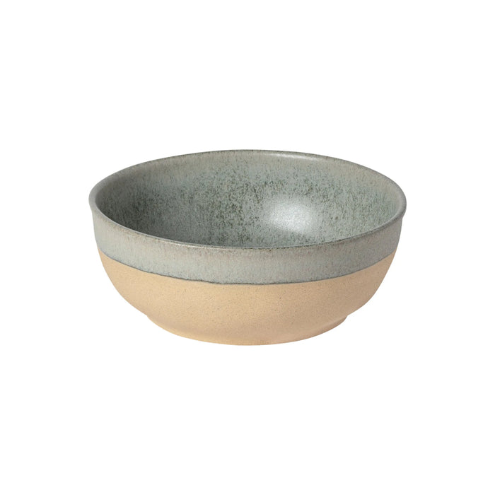 Costa Nova 7.25" Arenito Sage Green Round Stoneware Poke Bowl - 2RTS192-GRN