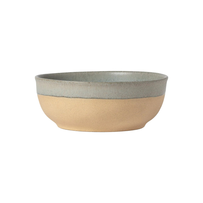 Costa Nova 7.25" Arenito Sage Green Round Stoneware Poke Bowl - 2RTS192-GRN