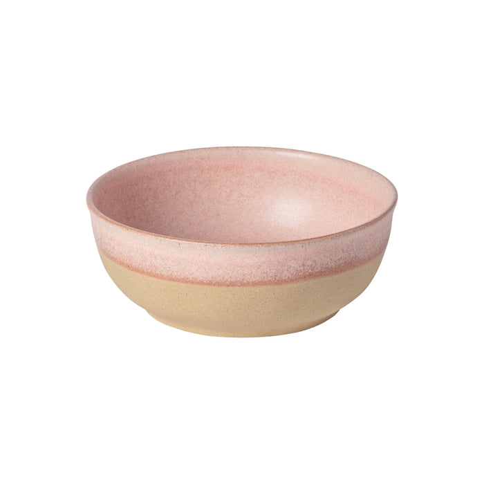 Costa Nova 7.25" Arenito Mauve Pink Round Stoneware Poke Bowl - 2RTS192-PNK