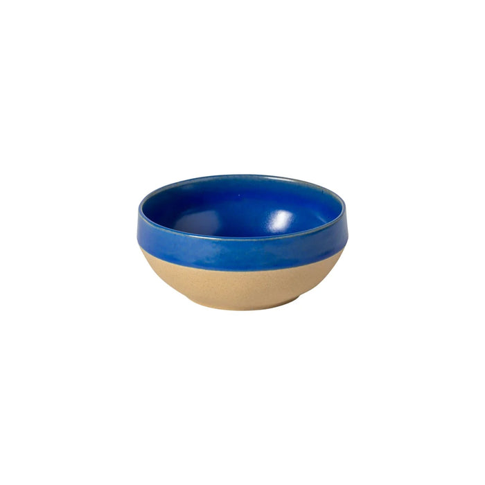 Costa Nova 20.25 Oz. Marrakesh Ciel Blue Round Stoneware Soup/Cereal Bowl - 6/Case - 2VGS151-CIE