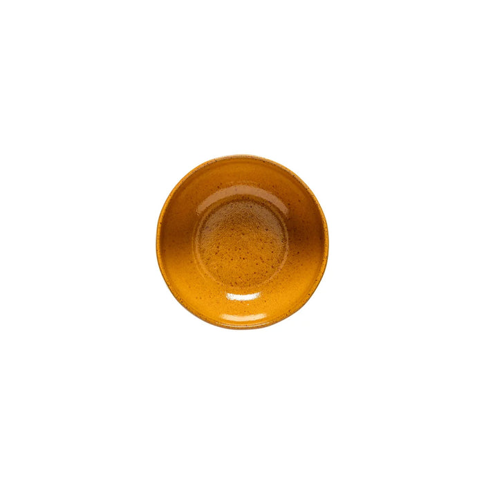 Costa Nova 20.25 Oz. Marrakesh Cumin Yellow Round Stoneware Soup/Cereal Bowl - 6/Case - 2VGS151-CMN