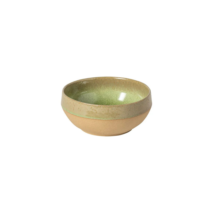 Costa Nova 20.25 Oz. Marrakesh Eucalyptus Green Round Stoneware Soup/Cereal Bowl - 6/Case - 2VGS151-EUC