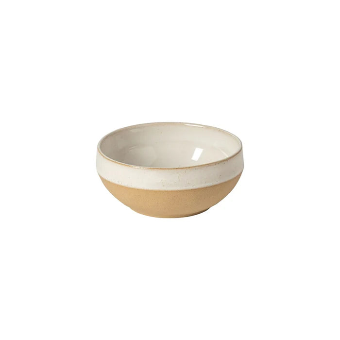 Costa Nova 20.25 Oz. Marrakesh Sable White Round Stoneware Soup/Cereal Bowl - 6/Case - 2VGS151-SBL